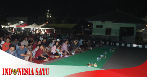 Semangat Bersama: Kodim 0714/Salatiga Gelar Nobar Laga Timnas Indonesia vs Jepang, Pererat Tali Persatuan Bangsa